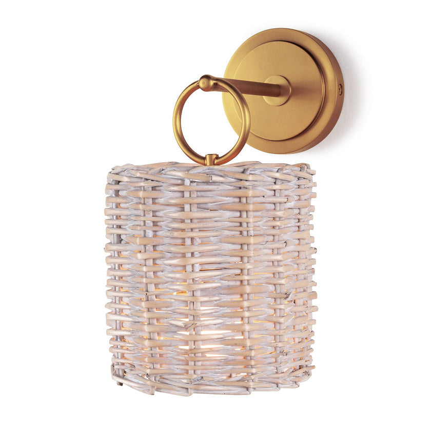 Nantucket Sconce - Natural Brass