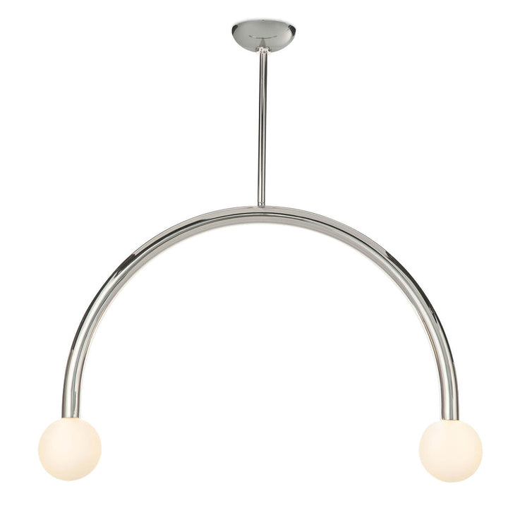 Happy Pendant Large - Polished Nickel