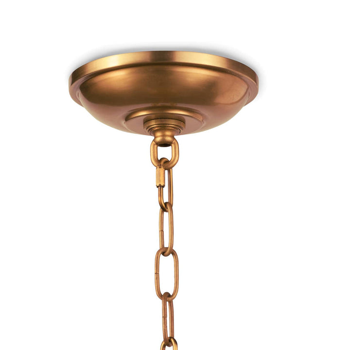 Globe Pendant - Natural Brass