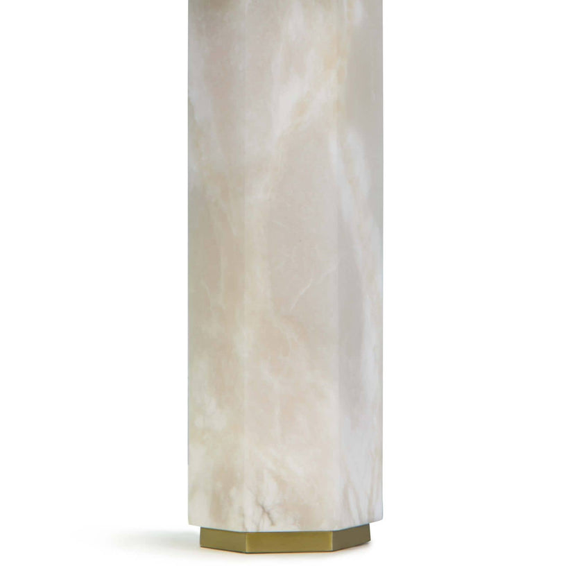 Gear Alabaster Table Lamp