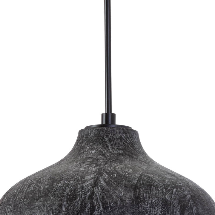 Surfside Wood Pendant - Ebony