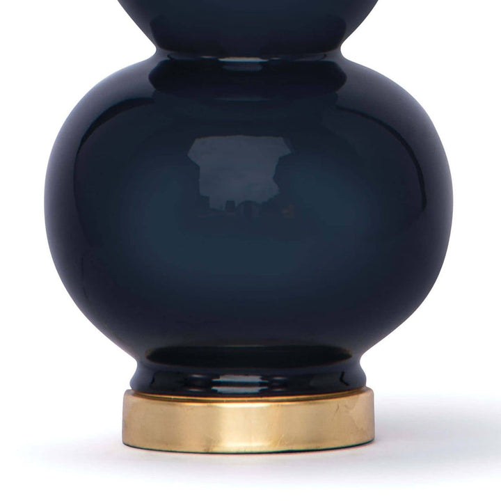 Madison Ceramic Table Lamp - Navy