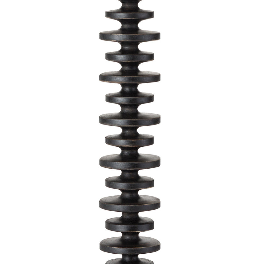 Fishbone Buffet Table Lamp - Ebony