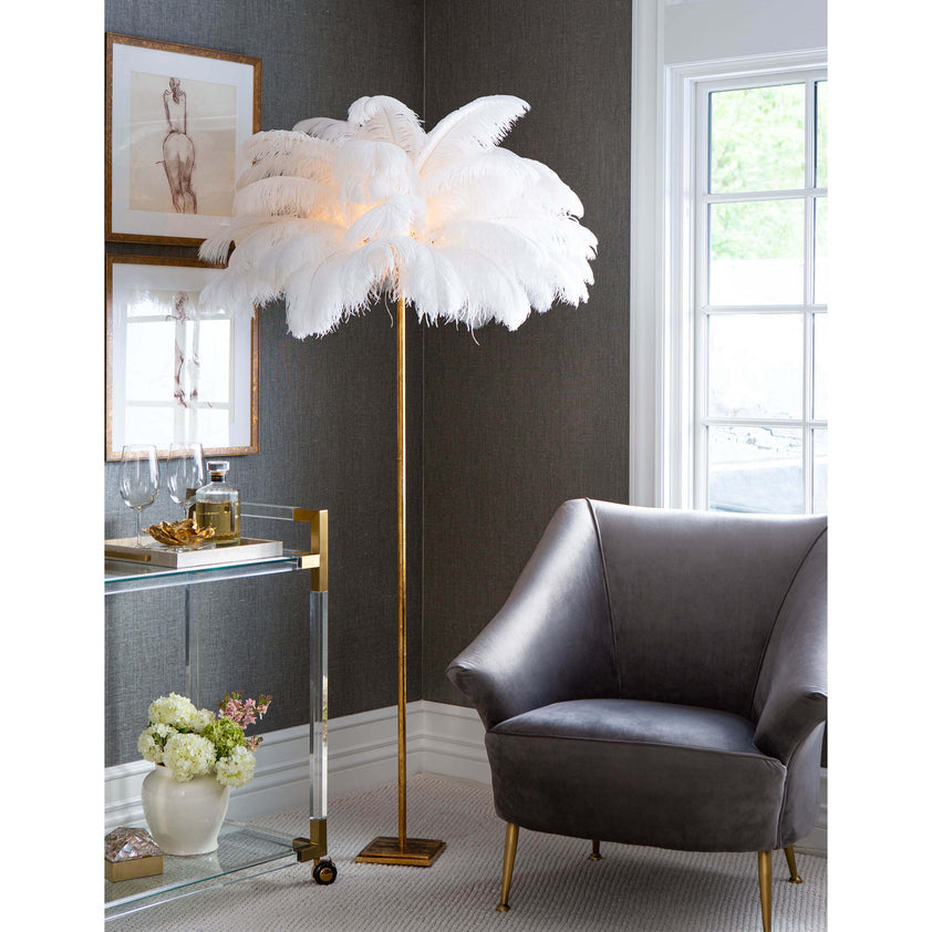 Josephine Feather Floor Lamp