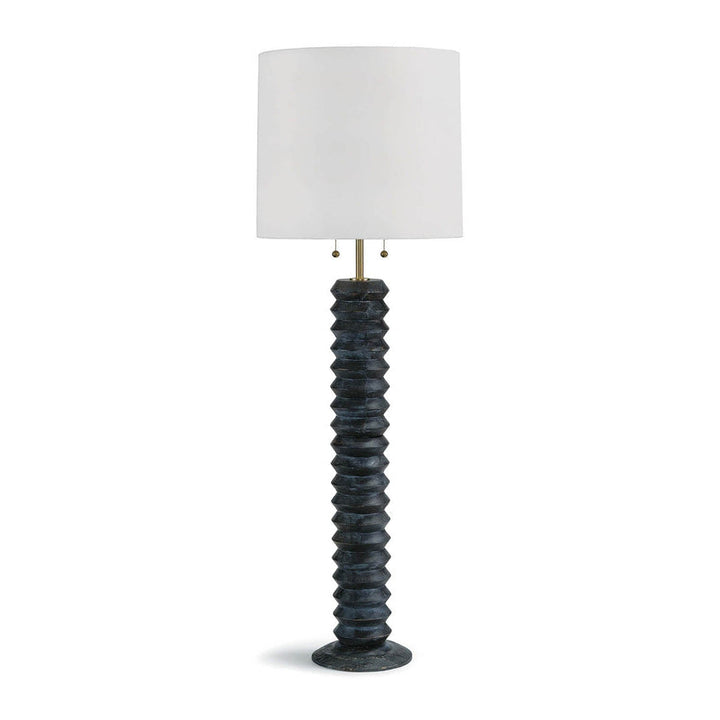 Accordion Floor Lamp - Ebony