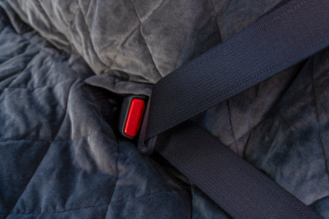 PETinPACK Water-Resistant Velvet Car Seat Protectors for Dogs